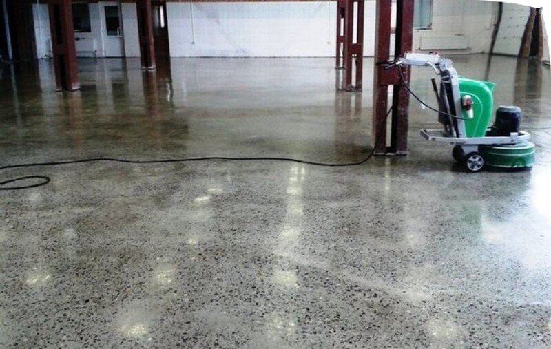 бетонна підлога посилена фіброю