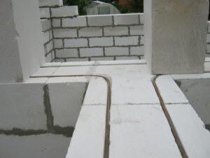 Армирование газобетонной кладки: стены, оконные и дверные перемычки