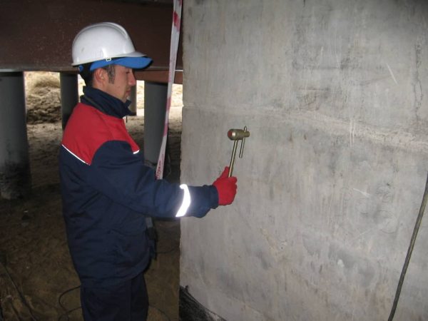 Испытания бетона на прочность
